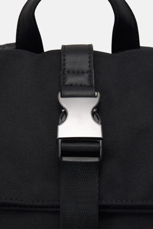 Black Unisex Ruck Bag - Image 5